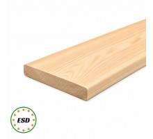 Планкен прямой из лиственницы — сорт С (20×95×4000мм)
