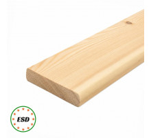 Планкен прямой из лиственницы — сорт A (20×95×3000мм)