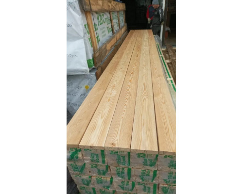 Планкен прямой из лиственницы — сорт Экстра (20×95×3000мм)
